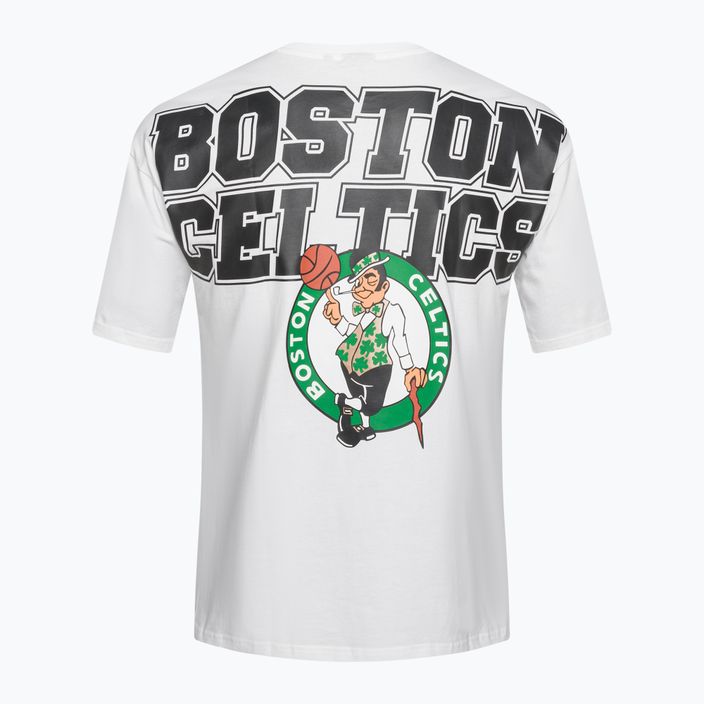 Tricou pentru bărbați New Era NBA Large Graphic BP OS Tee Boston Celtics white 9